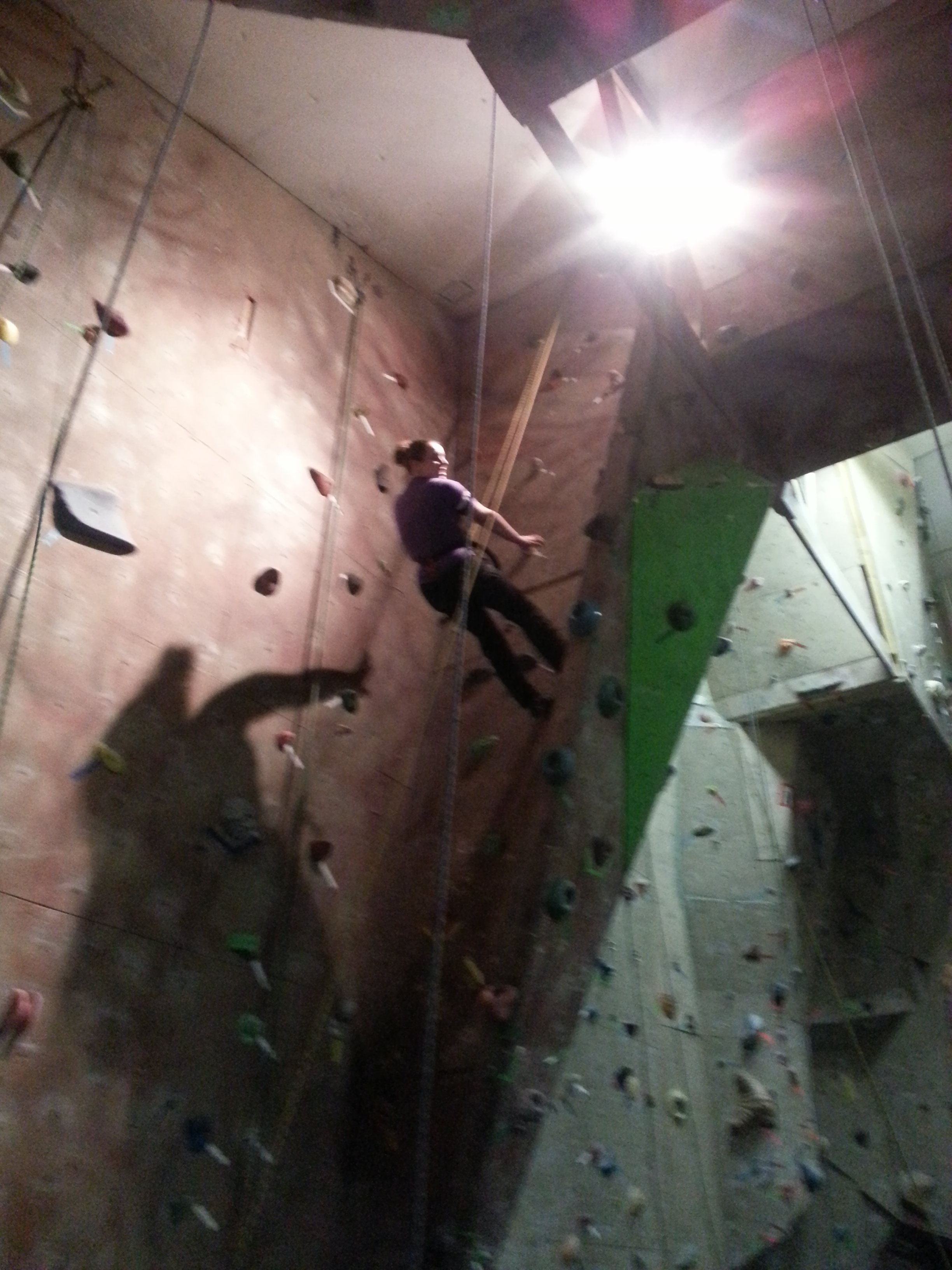Indoor Rock Climbing 2014