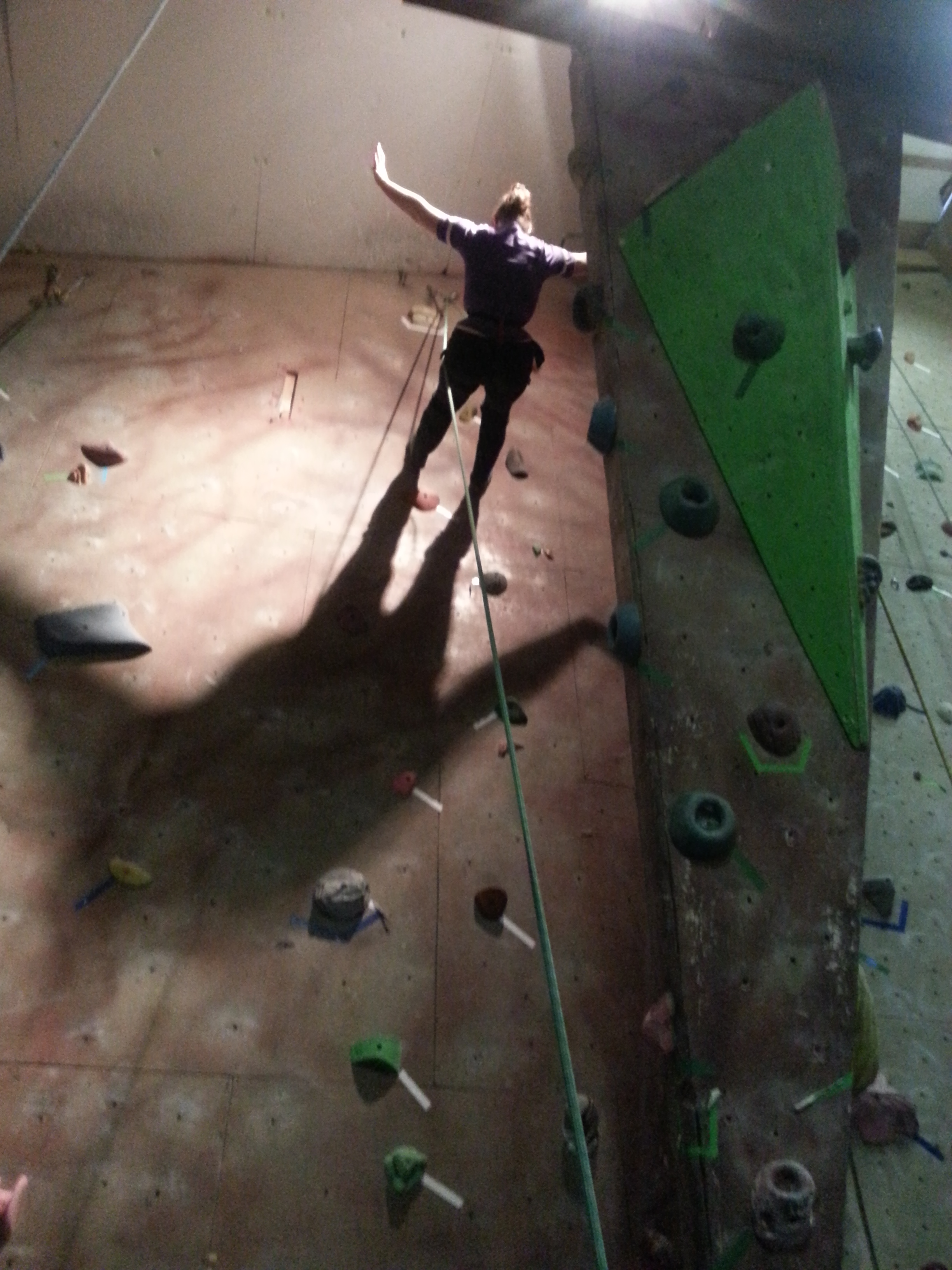 Indoor Rock Climbing 2014